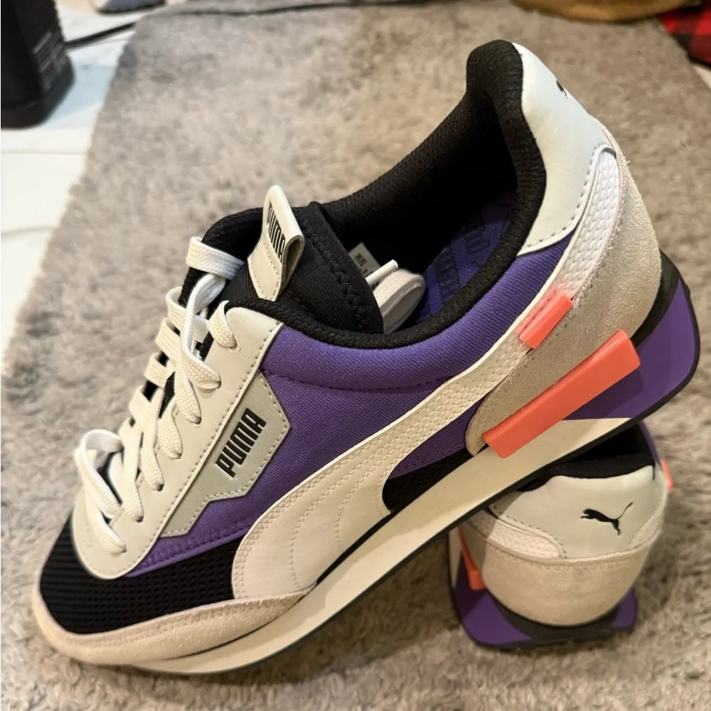 PUMA Future Rider Galaxy Pack Lace Up Trainers Sneakers Women Size 10 Multi NWT - Picture 2 of 6